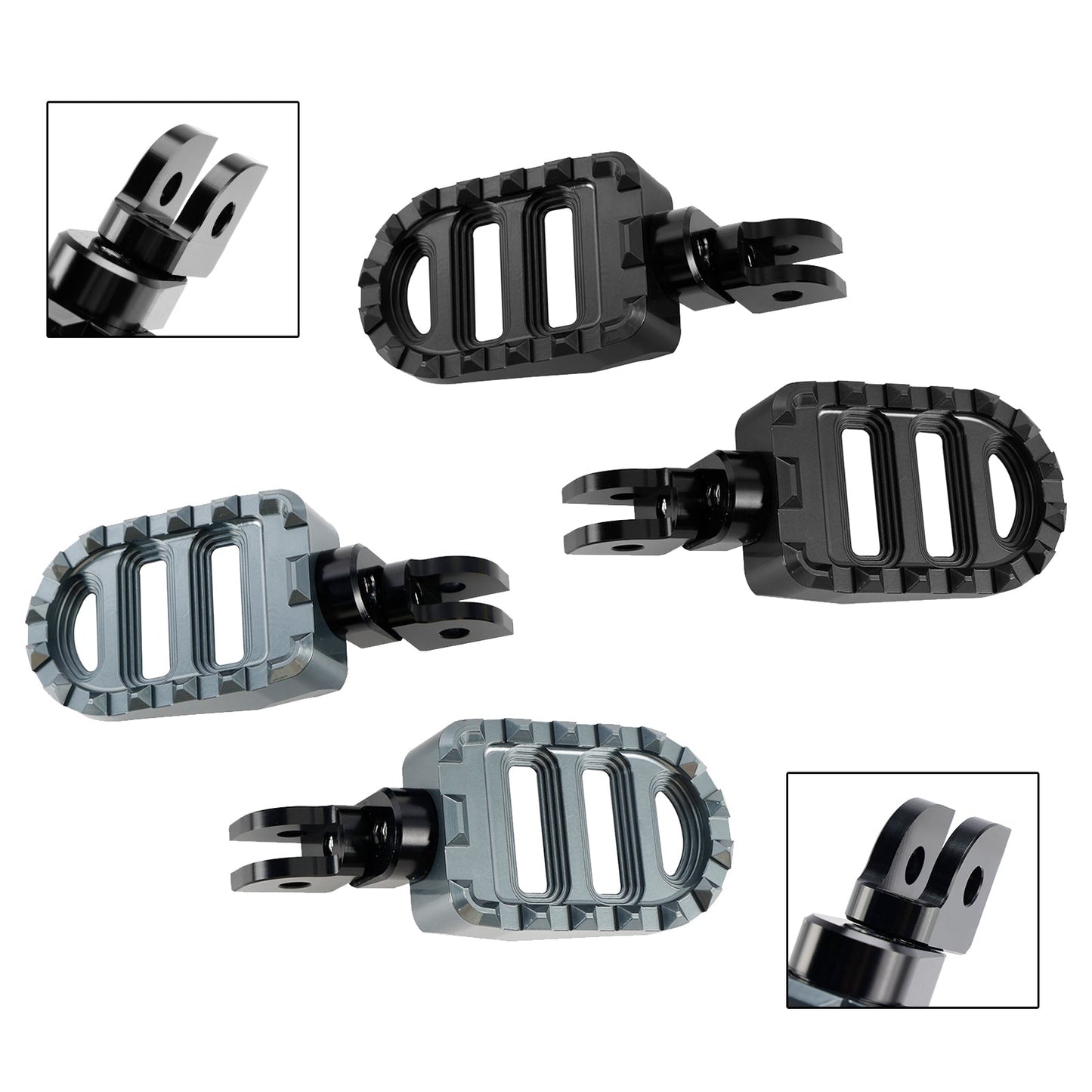 Repose-pieds avant pour Yamaha XSR700 XSR900 FJR1300 YZF-R6 YZF-R1