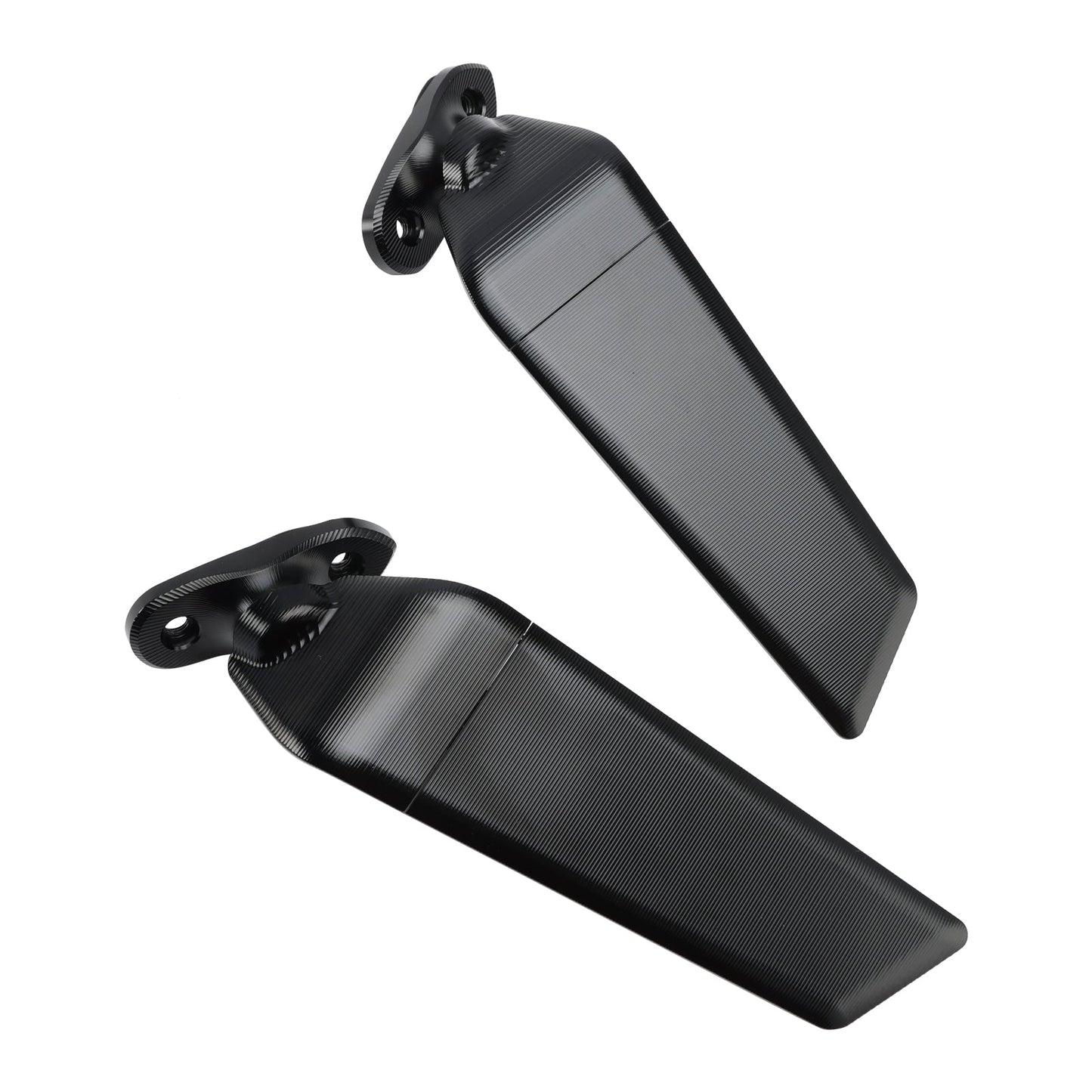 Espejos retrovisores tipo aleta de aluminio CNC para Yamaha YZF R3 / YZF R25 19-23