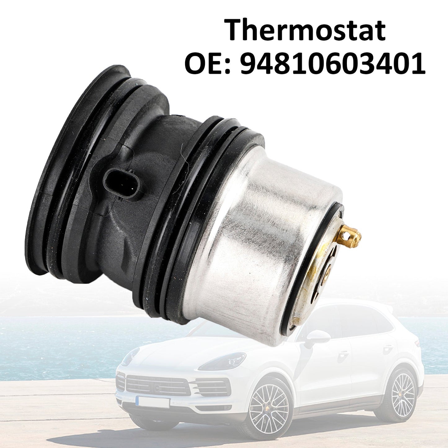 Porsche Cayenne Panamera Macan 3.0L 3.6L 4.8L Termostato 94810603401 94810603403