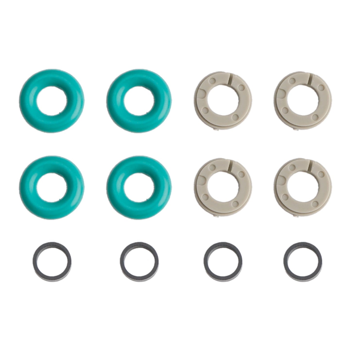 Skoda Fabia Kodiaq III Octavia Rapid Superb III Yeti 4Pcs Fuel Injector Service Kit O-Ring 0261500354 04E906036E