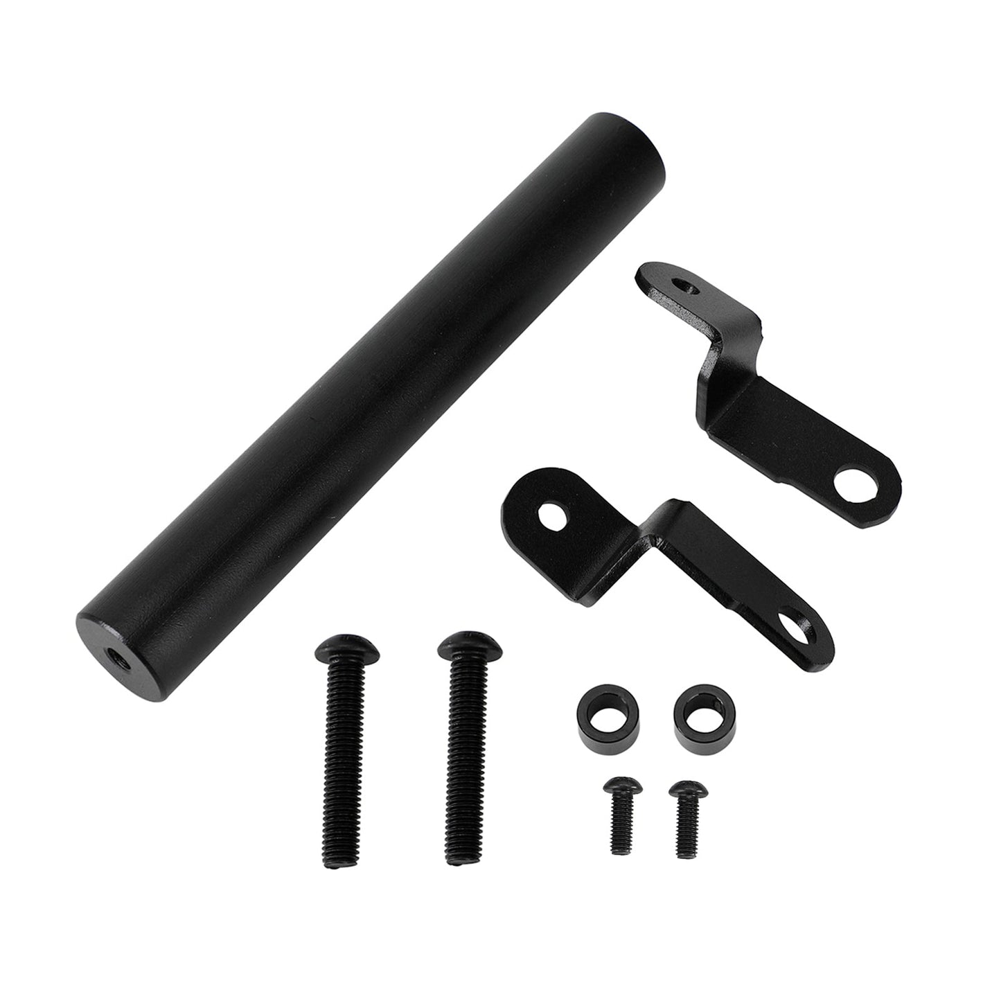 Soporte de extensión para GPS y navegación para teléfono, color negro, para Suzuki GSX-R 125 2018+
