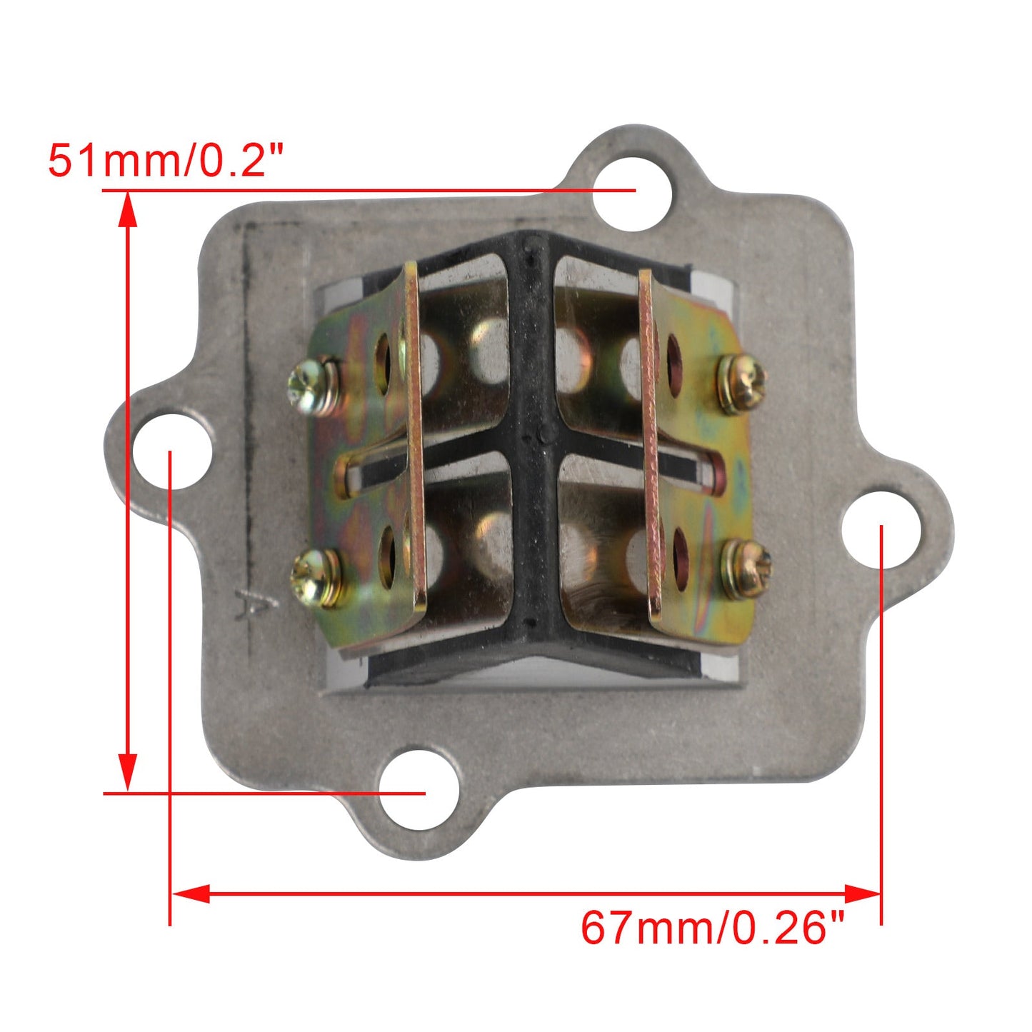 Système de clapets pour VTT Polaris 50 90 Predator Sportsman 50 90 01-06 0450063