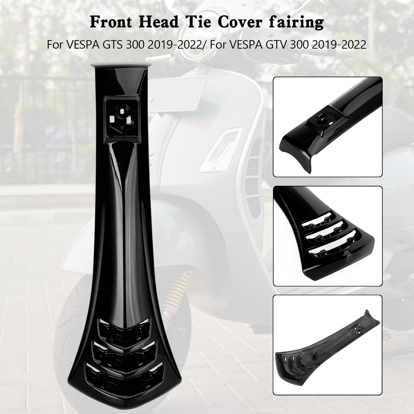 Couvre-culasse de klaxon de direction pour Vespa GTS300 GTV300 2019-2022
