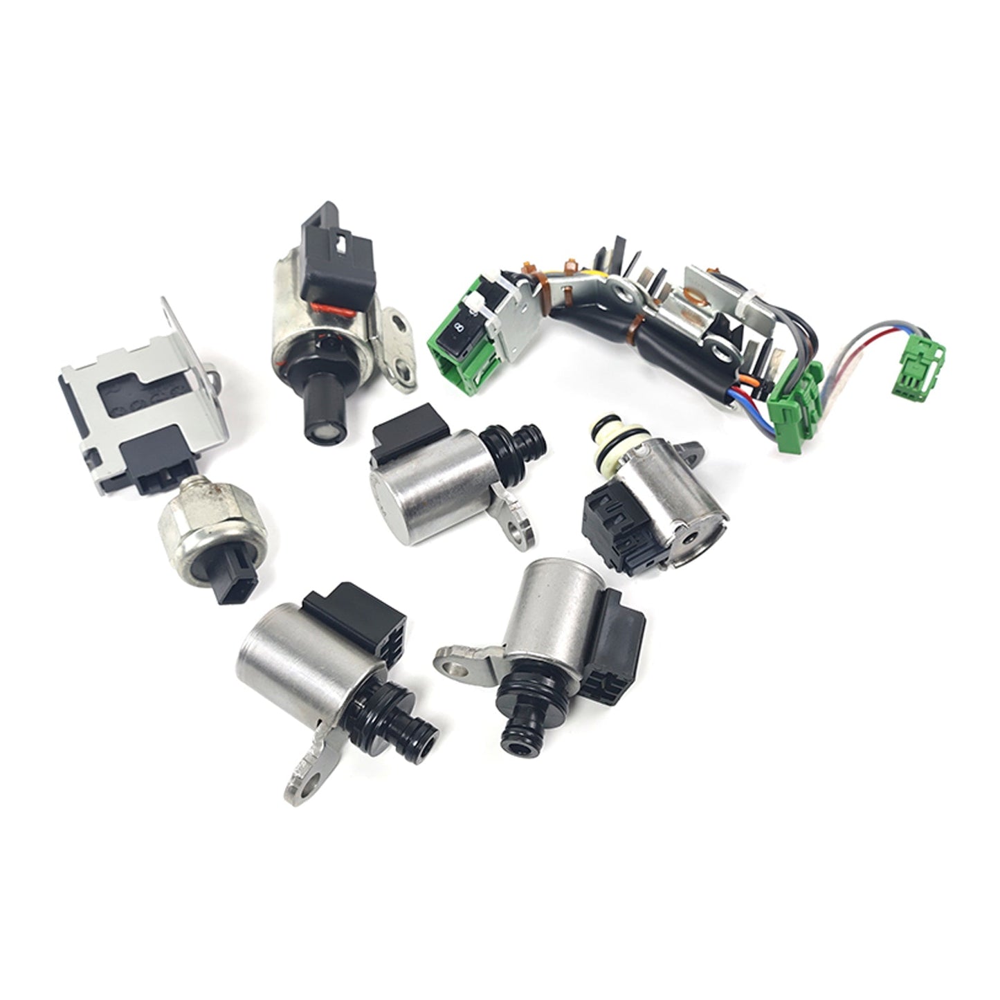 Kit d'électrovanne de transmission CVT à traction avant pour Nissan Altima L4 2,5 L 2007-2013, un capteur JF011 RE0F10A générique