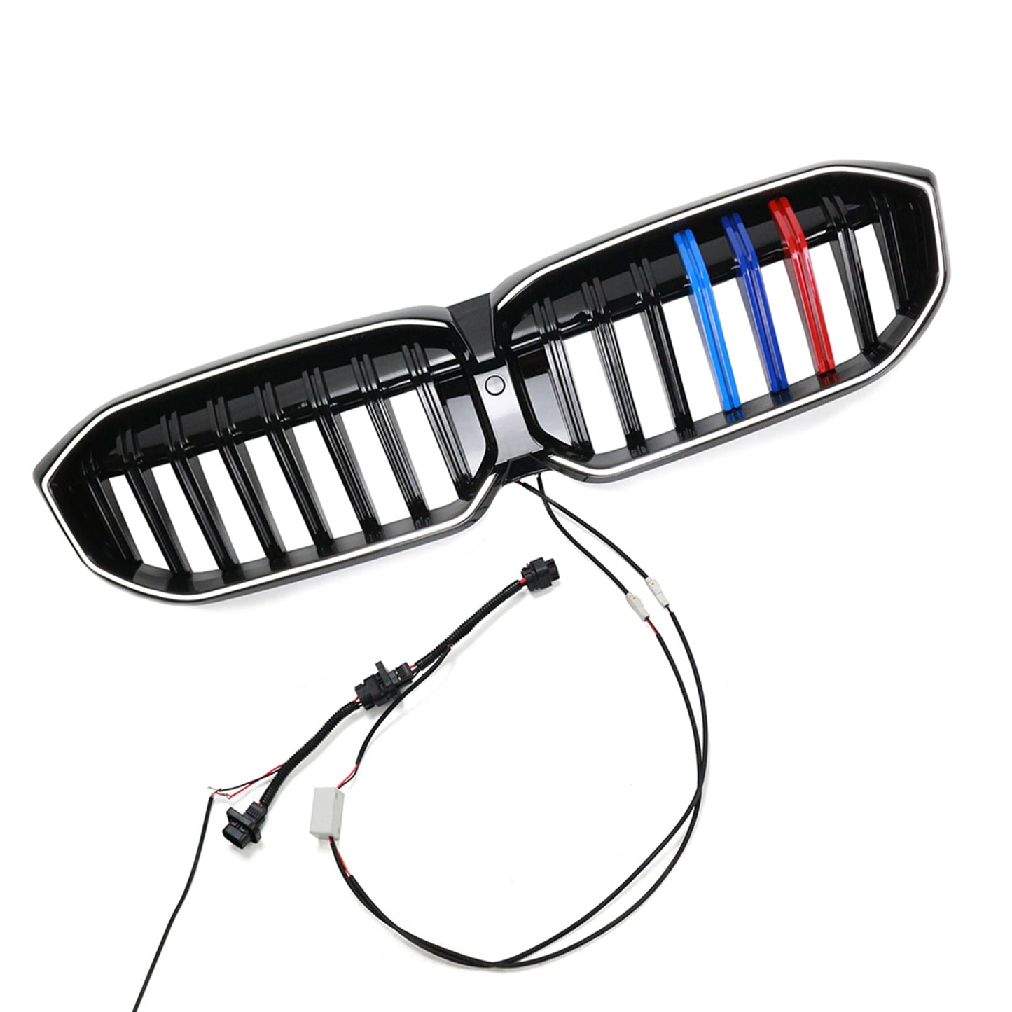 BMW 2023-2024 3 Series G20 G21 320i/330i/M340i/318i/320d Front Kidney Grille Mesh Gloss Black Grill