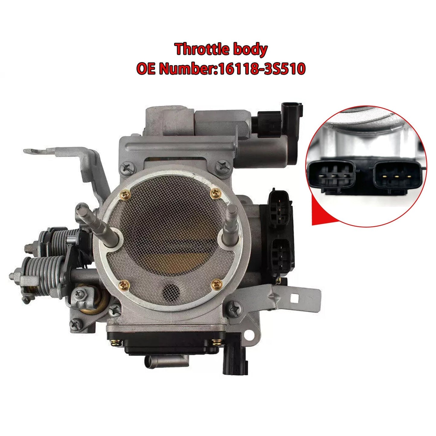 Corps de papillon 16118-3S510 pour Nissan Frontier XE SE 4 cylindres 2,4 L 1998-2002