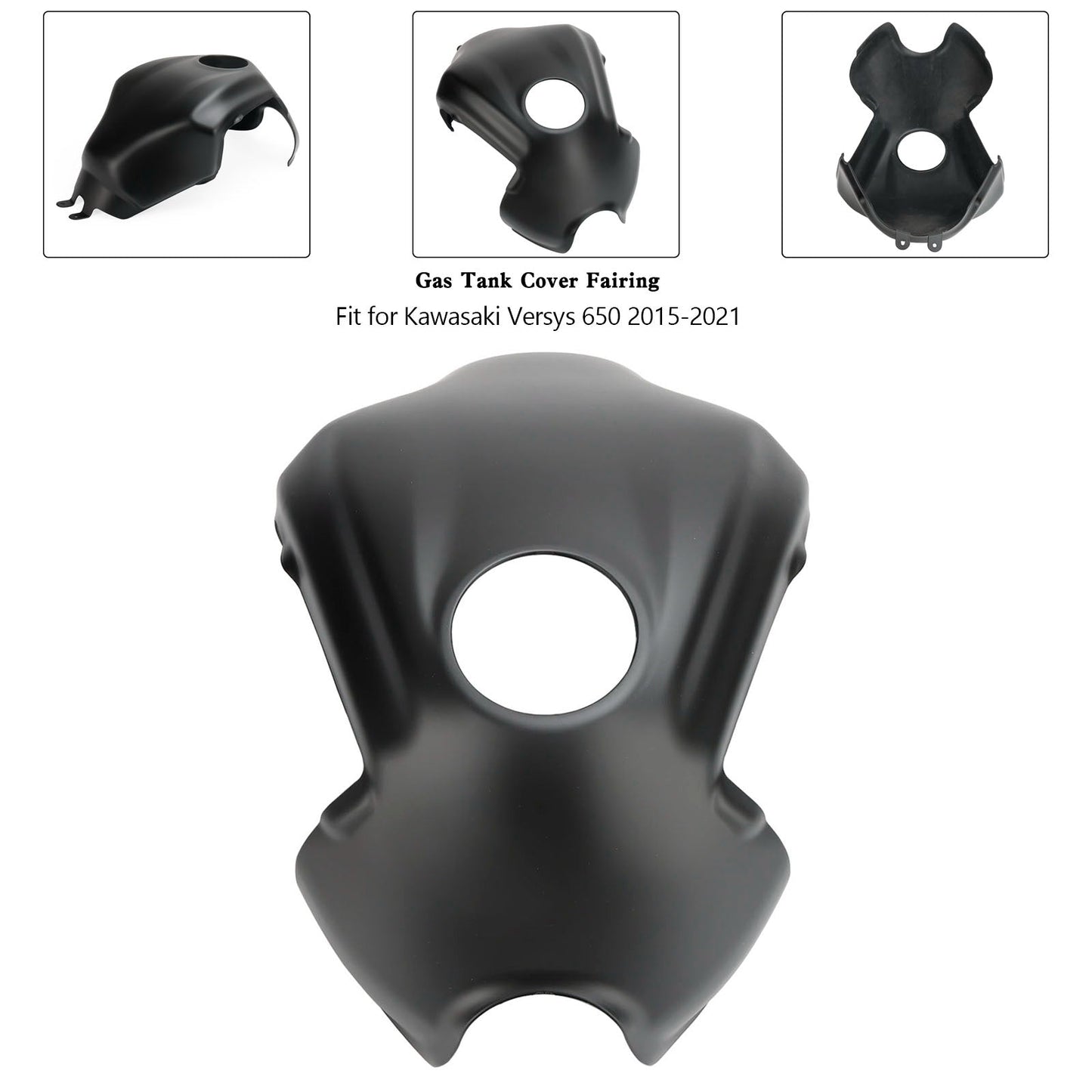 Protection de carénage de couvercle de réservoir d'essence pour Kawasaki Versys 650 2015-2021