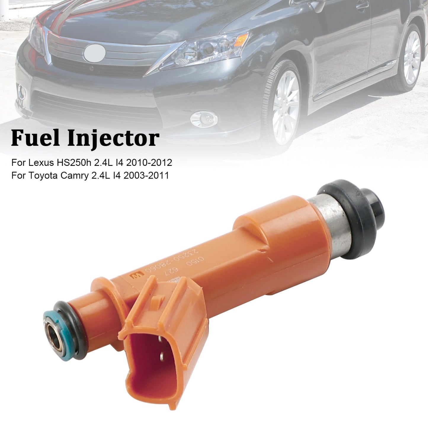 2003-2011 Toyota Camry 2.4L I4 Fuel Injector 23209-0H050 23209-28060 297500-0680