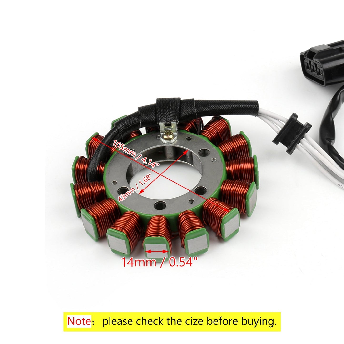 Générateur de stator pour Kawasaki ZX-6R ZX 600 R Ninja ZX6R 09-17 21003-0083
