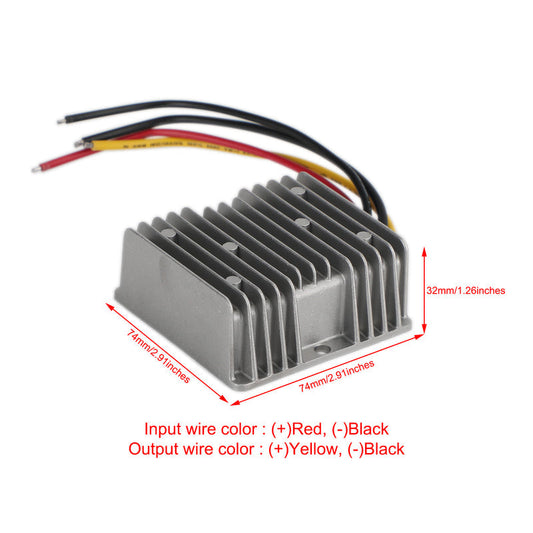 WaterProof 12V/24V to 5V 30A 150W Step Down DC/DC Power Converter Regulator