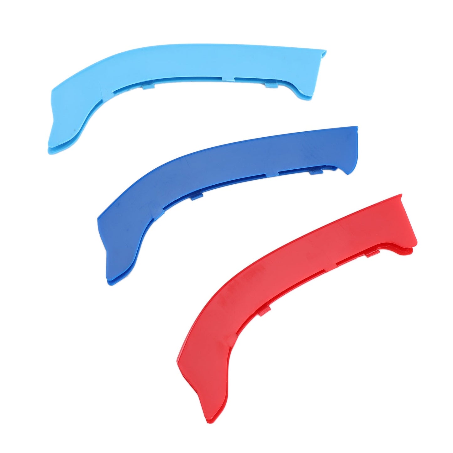 Bandes de protection de calandre avant tricolores pour BMW Série 3 2009-2012