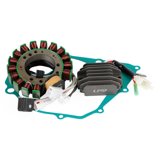 Magneto Stator+Voltage Rectifier+Gasket For For Yamaha YFM350X Warrior 350 1996-2001 Assosary