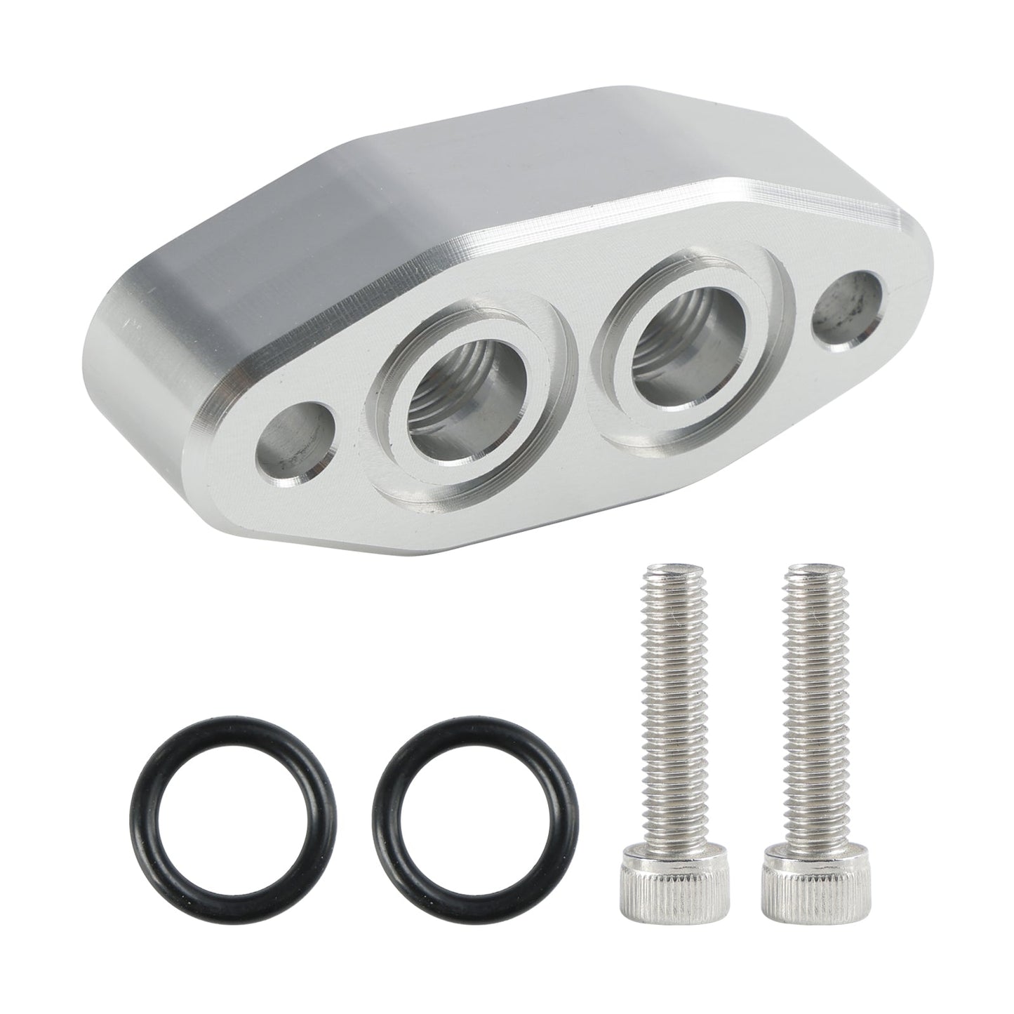 Adaptador de enfriador de aceite 6AN ORB Oring, puerto de entrada/salida, placa LS1 LSX LS3 LS LS2 LS3 551600