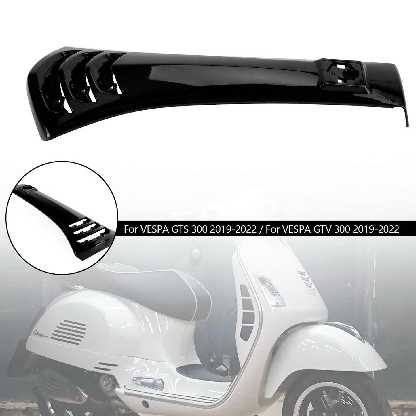 Couvre-culasse de klaxon de direction pour Vespa GTS300 GTV300 2019-2022