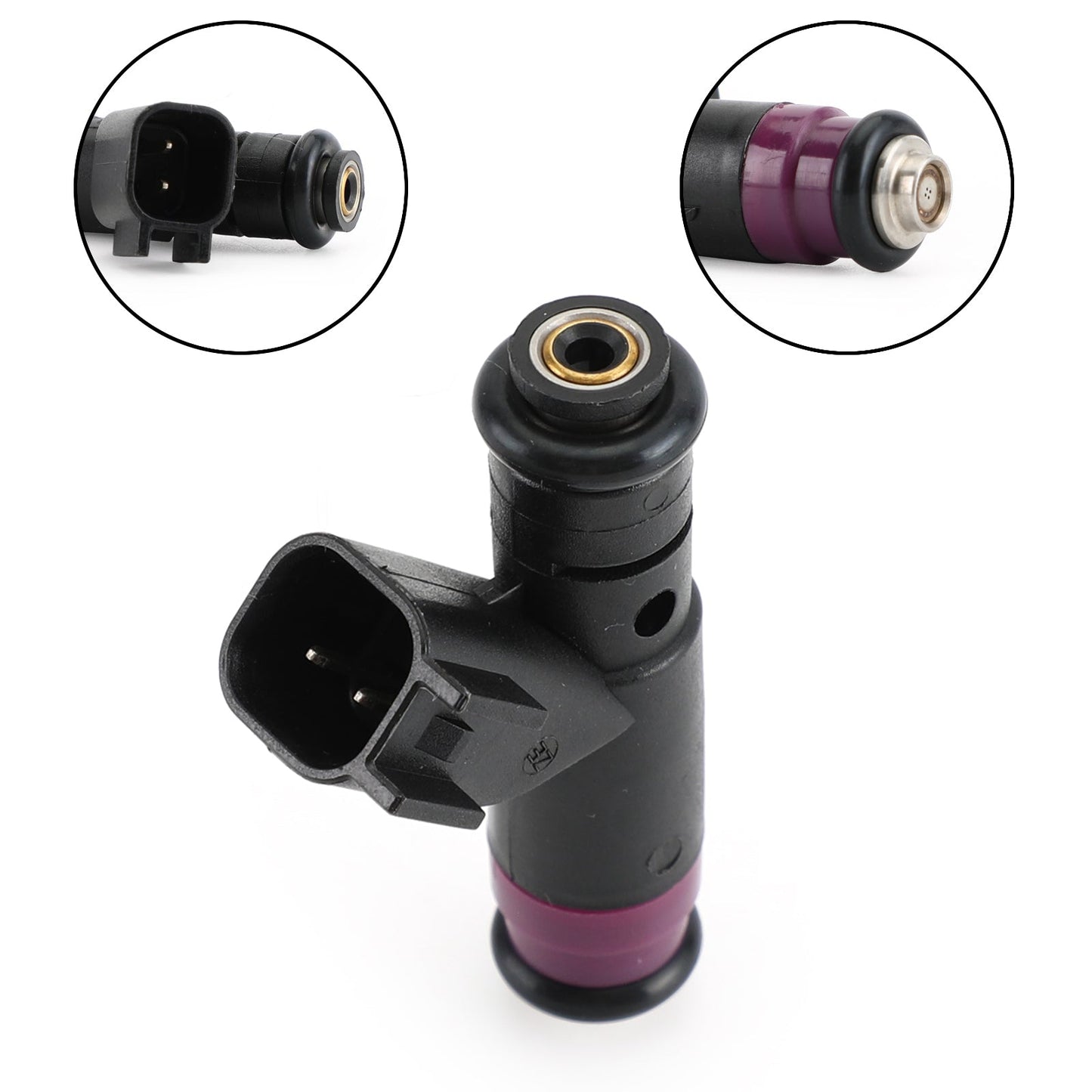 1 inyector de combustible 53032713AA compatible con Ram 1500 2500 3500 04-09 Durango 5.7L