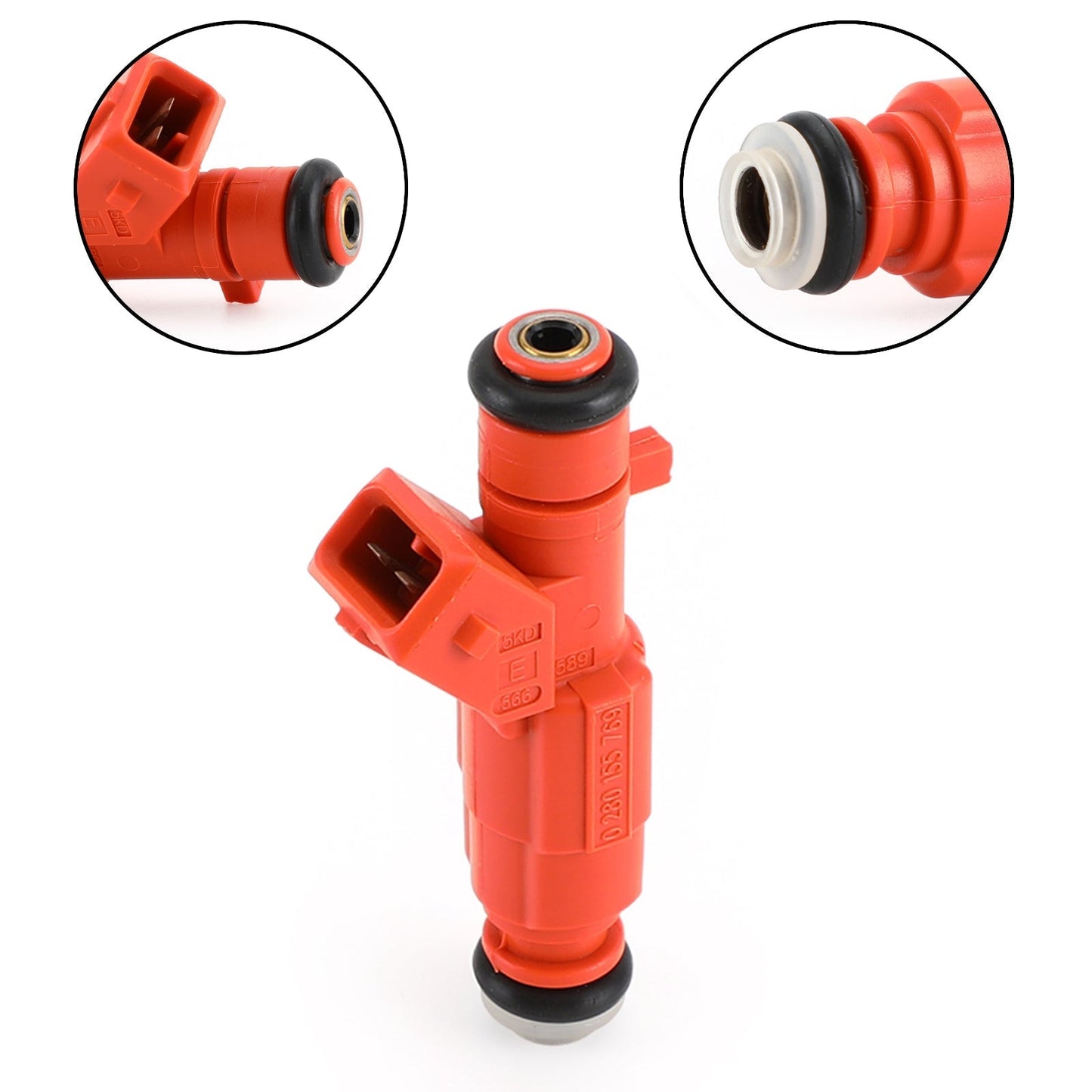 1 inyector de combustible 0280155769 compatible con Alfa Romeo 156 147 1.6 2.0 0280151048