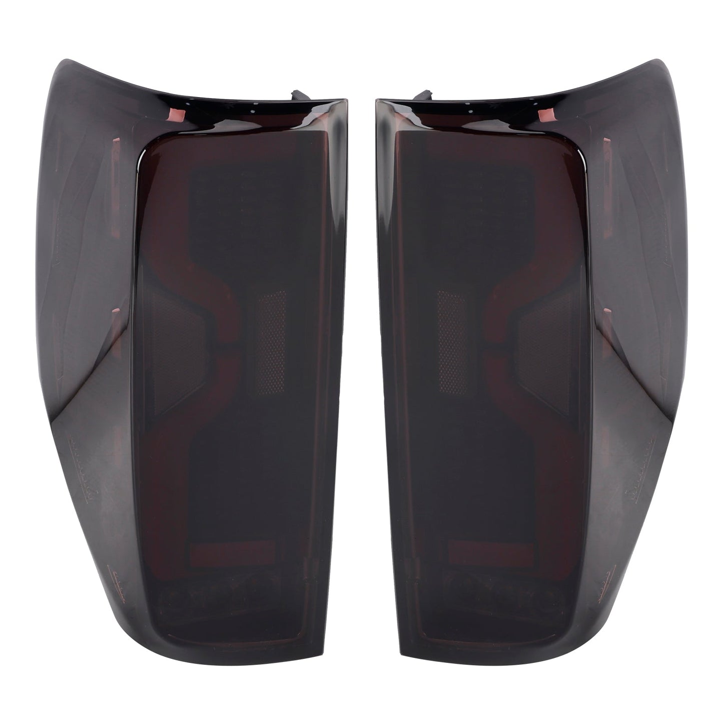 Feu arrière LED noir transparent pour Ford Ranger T6 T7 T8 PX1 PX2 PX3 2011-2021