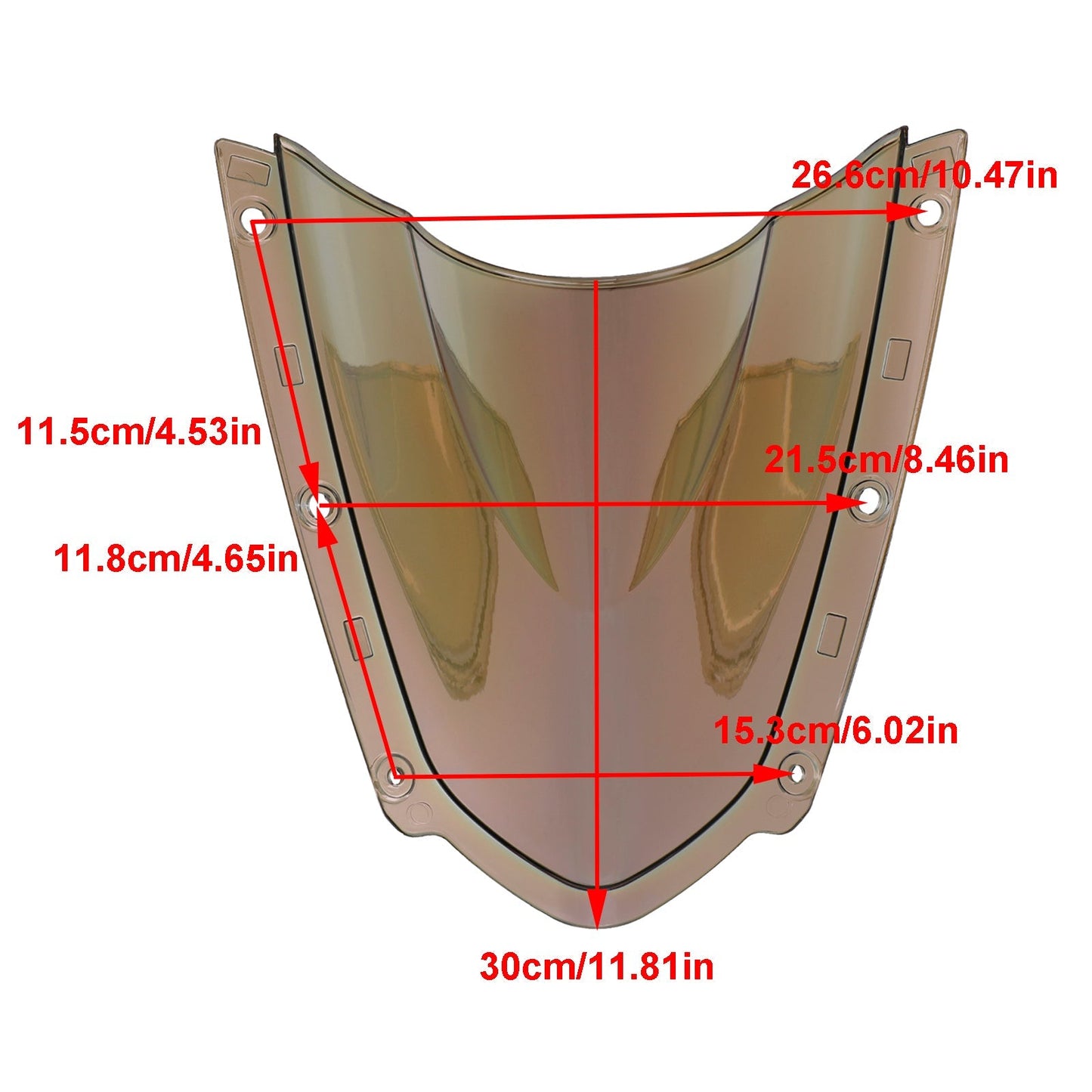 Protector de parabrisas para Kawasaki Ninja ZX-10R 2021-2024