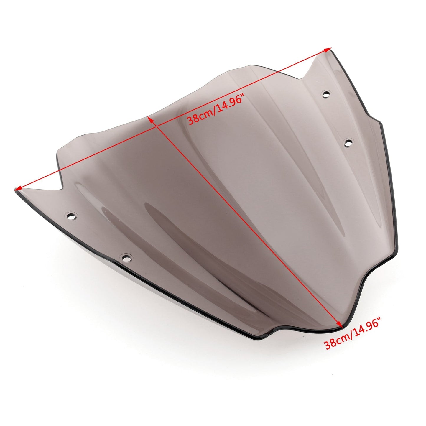 Support de guidon universel pour pare-brise de moto Harley Smoke (7/8" et 1")