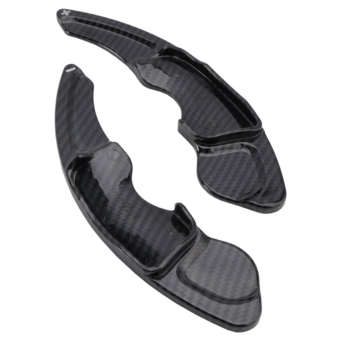 Cubiertas de extensión para palanca de cambios de volante con aspecto de carbono para Lexus NX200t y NX300 (2011-2017)