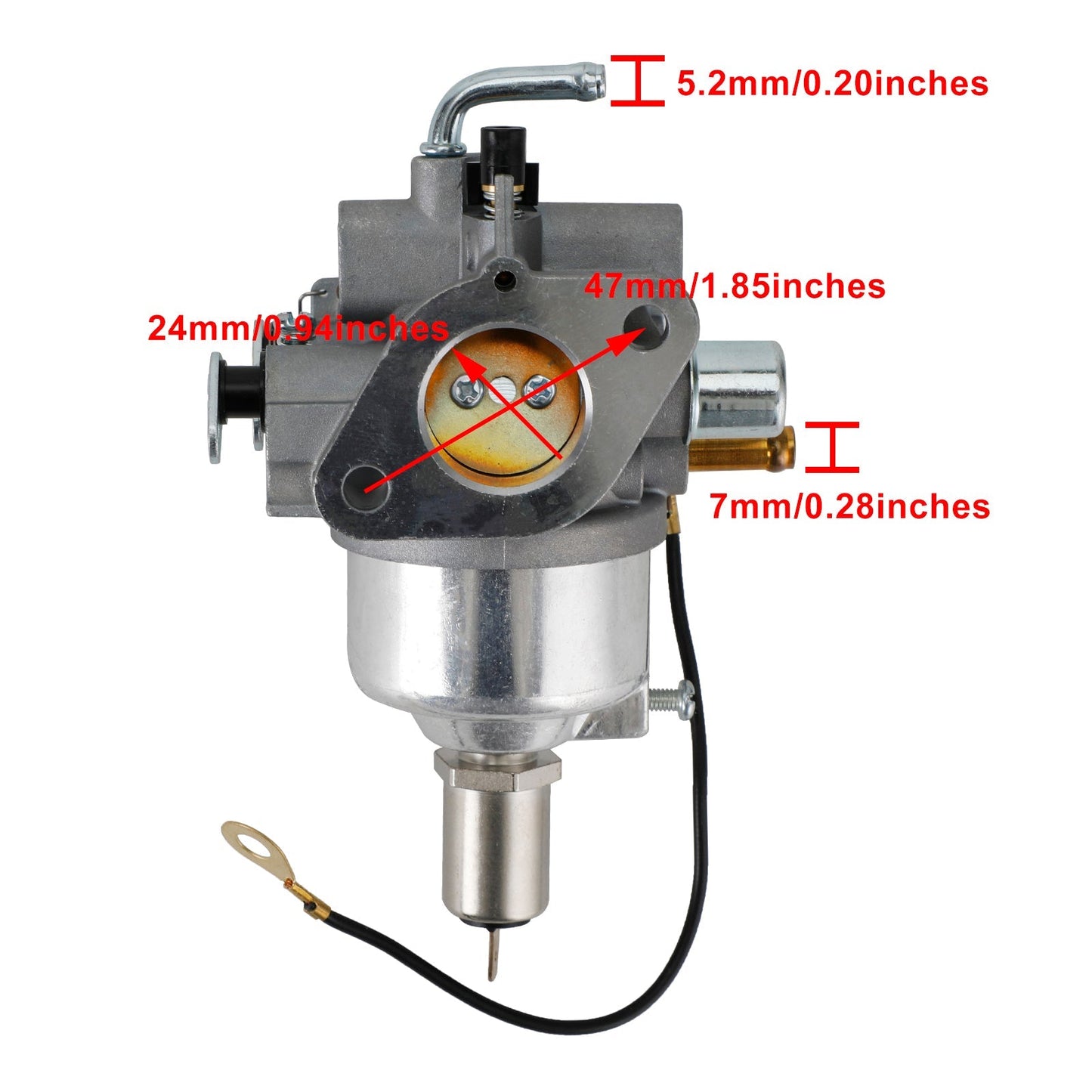 Carburador AM130924 15003-7037 compatible con Kawasaki AM130924 FH500V de 4 tiempos