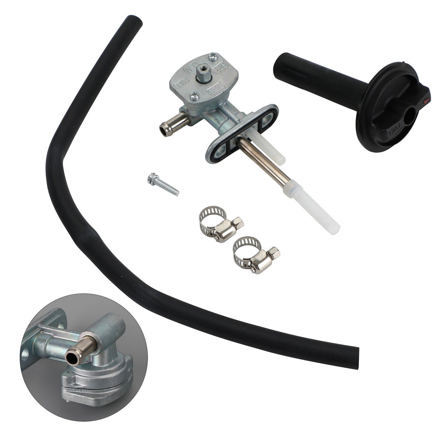 Robinet d'essence et vis de levier pour YFM350BA YFM350FA 4x4 04-06 YFM350G 07-12