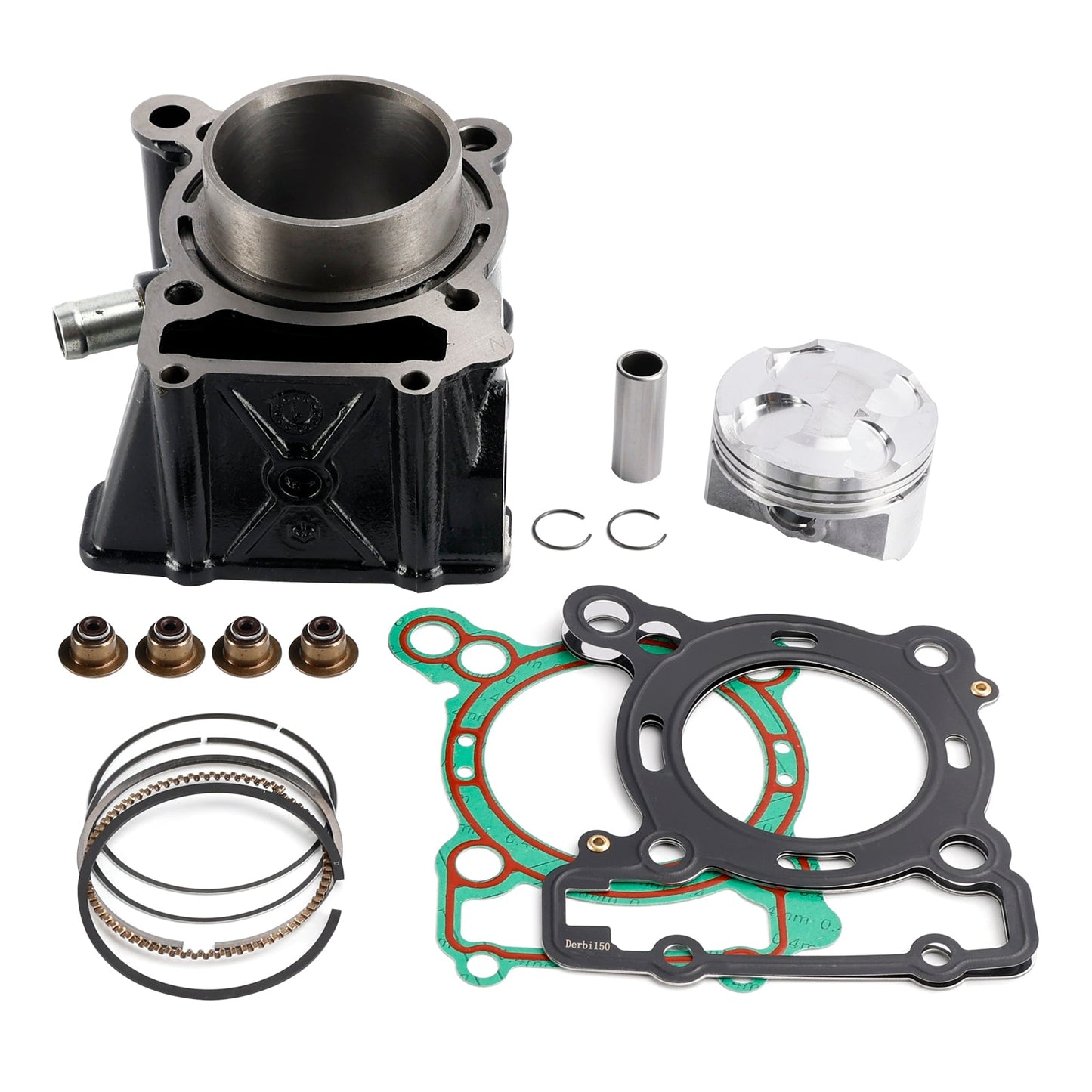 Kit cylindre-piston gros alésage pour Aprilia RX125 SX125 Tuono 125 4T 150 cc 17-24