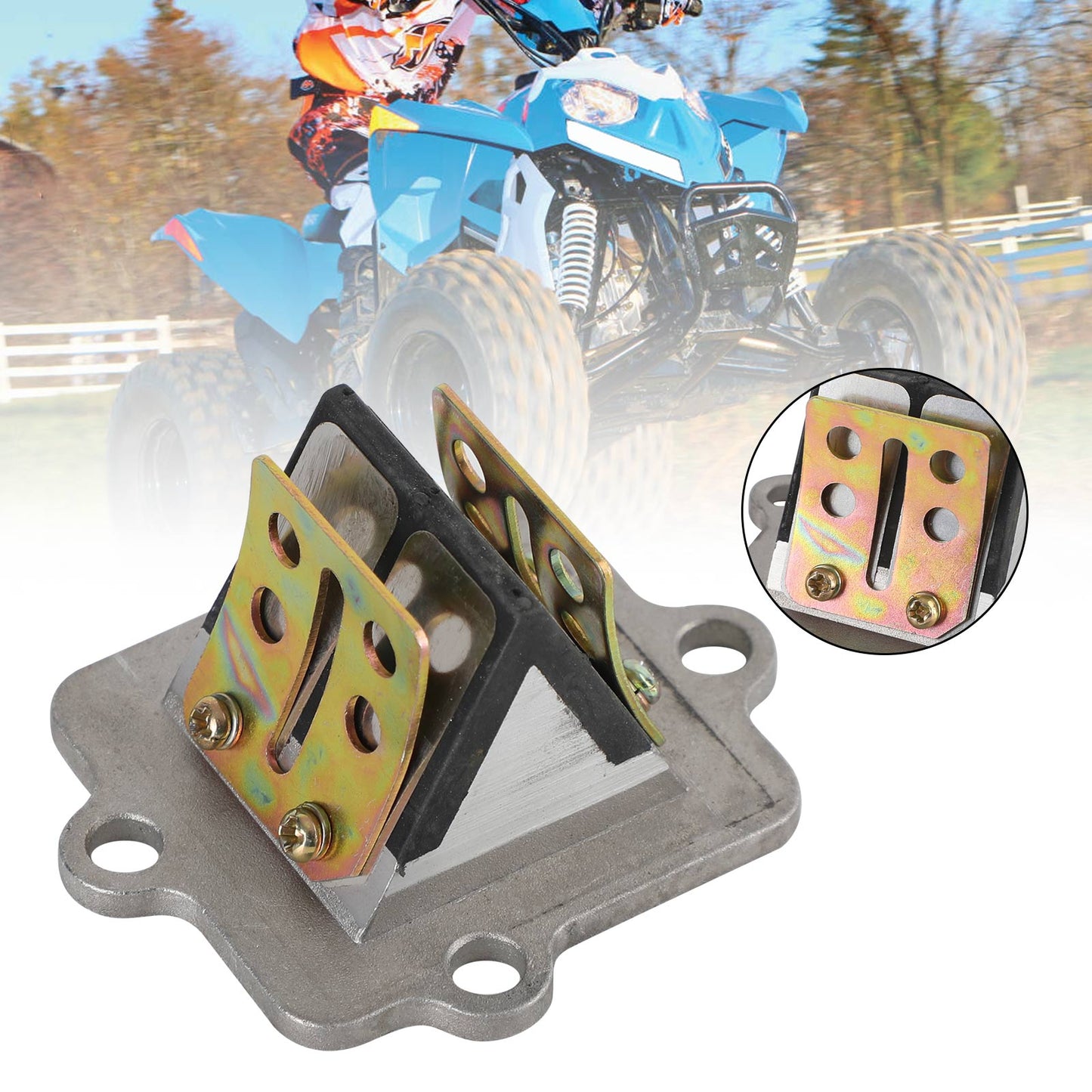 Système de clapets pour VTT Polaris 50 90 Predator Sportsman 50 90 01-06 0450063