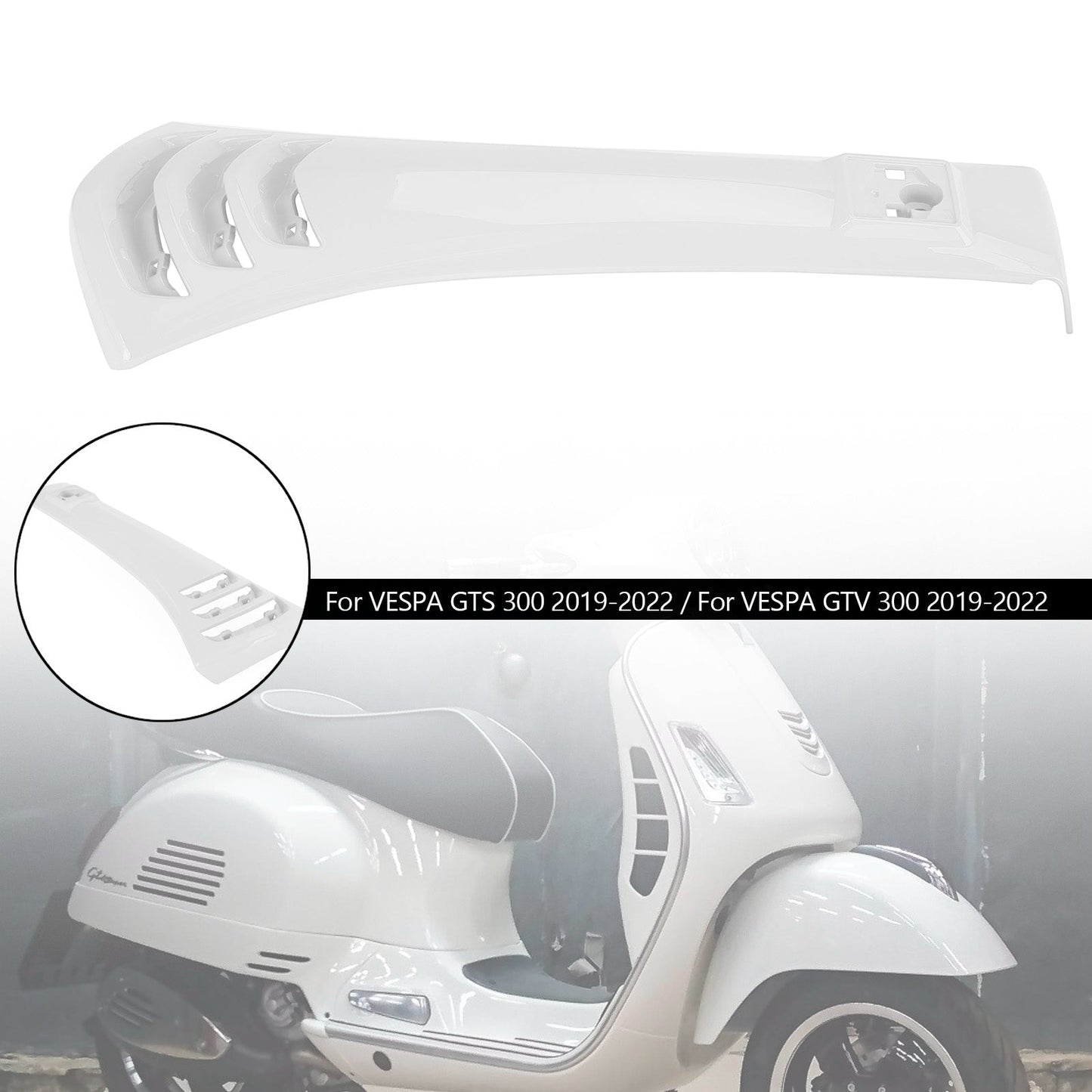 Couvre-culasse de klaxon de direction pour Vespa GTS300 GTV300 2019-2022