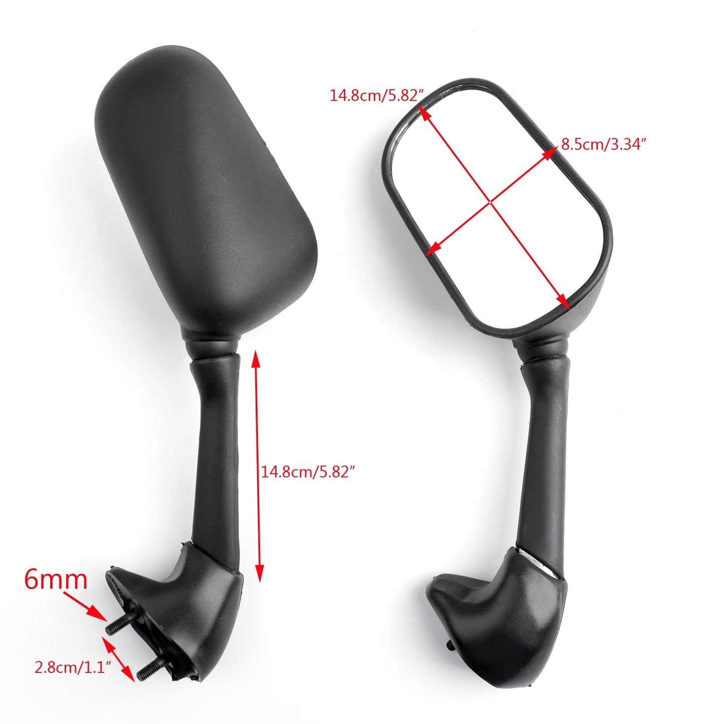 Rétroviseurs neufs pour Yamaha YZF 1000 R1 2004-2006