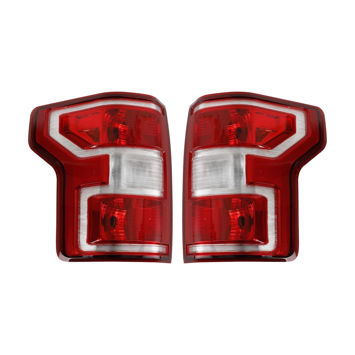 Feu arrière halogène à incandescence gauche et droit pour Ford F150 2018-2020 (FO2800265, FO2801265)
