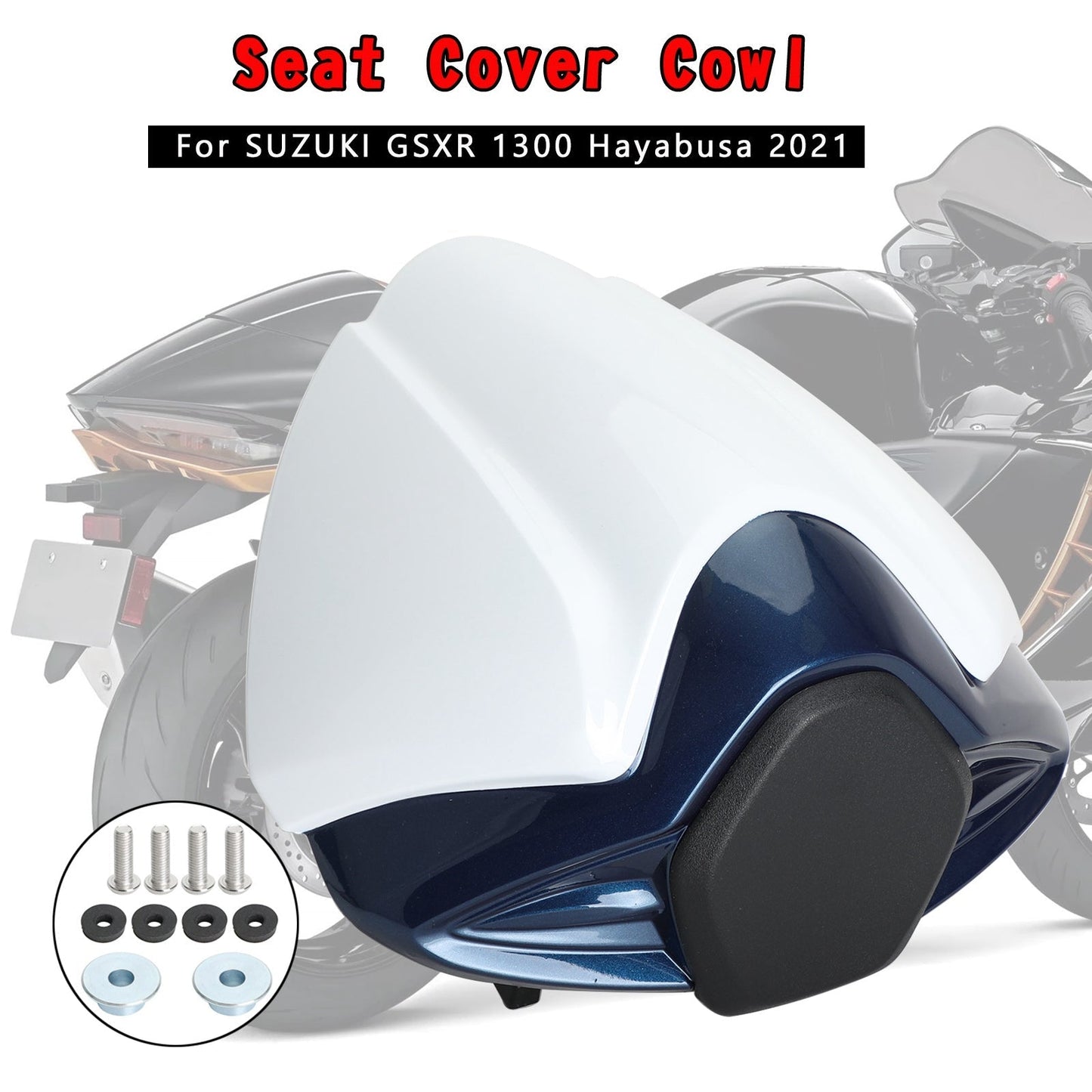 Carénage de selle arrière pour Suzuki GSXR 1300 GSX-R1300 Hayabusa 2021-2022