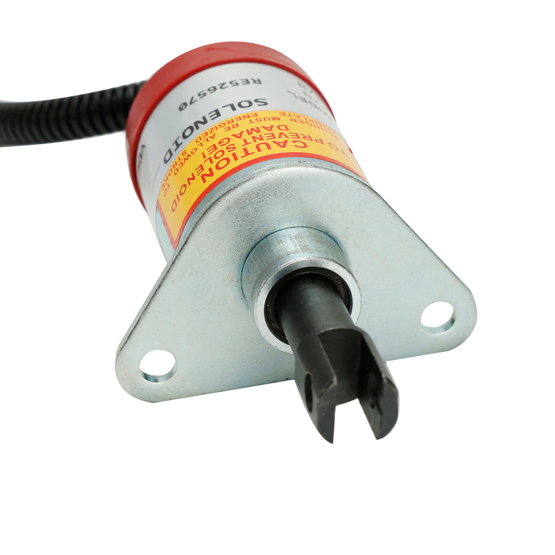Solénoïde d'arrêt RE526570 pour John Deere 315 317 320 325 328 332 CT315 CT322 CT332