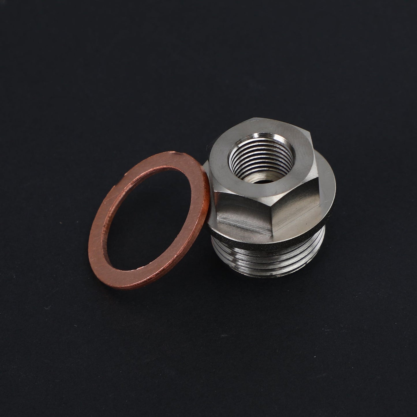 Adaptateur de transmetteur de température et de pression 1/8" NPT vers M18x1,5 mâle