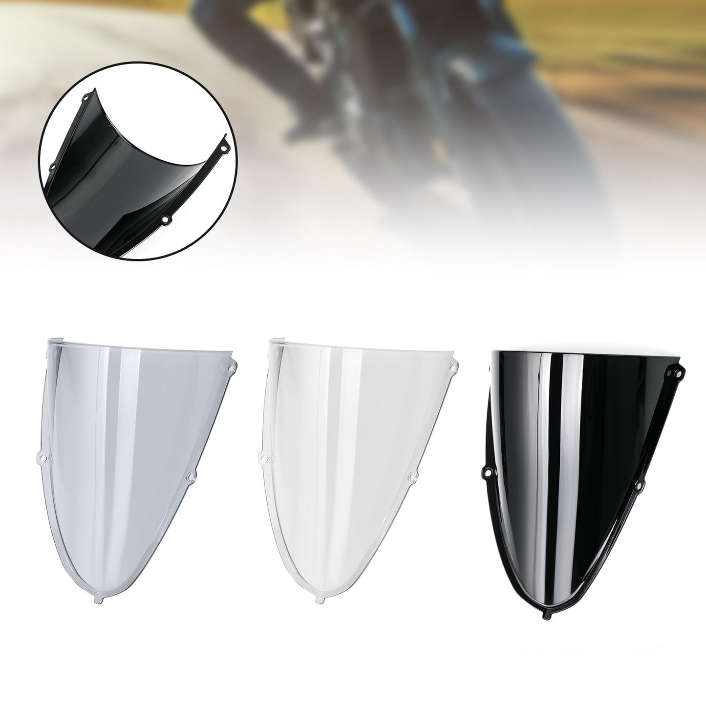 Pare-brise de moto ABS adapté à Aprilia RS660 2020-2022