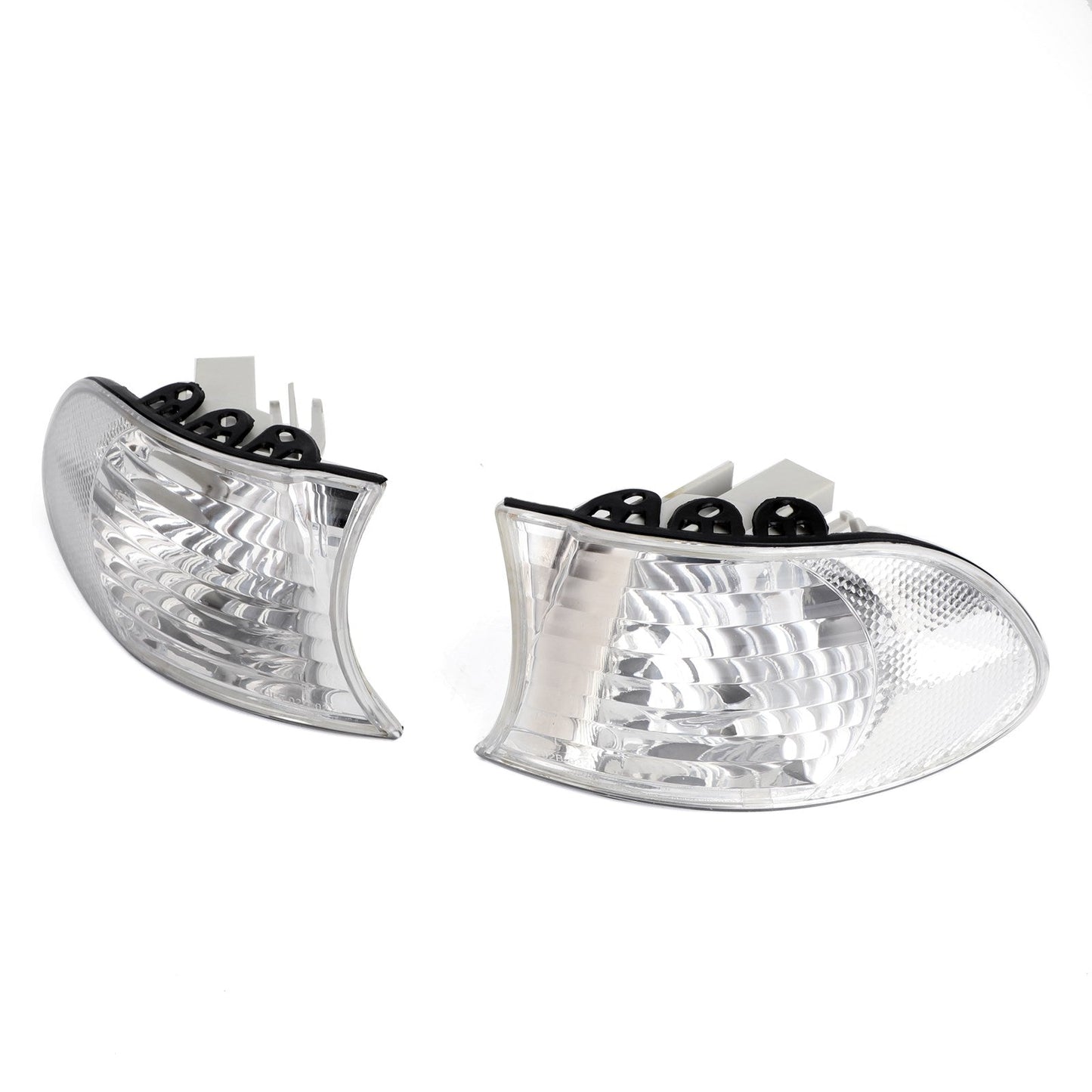 Paire de feux d'angle et de stationnement blancs pour BMW Série 7 E38 1999-2001 63138379107 63138379108
