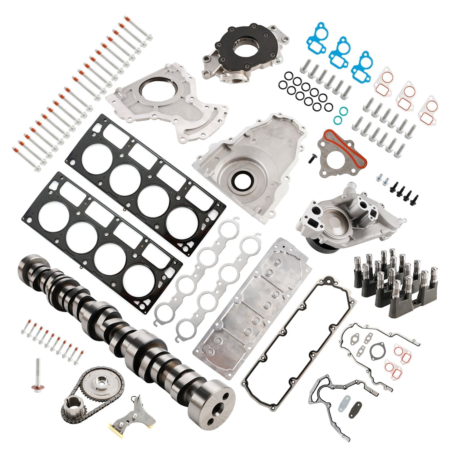 2005-2007 Buick Rainier 5.3L Non Afm Dod Cam Lifter Kit with Valley Cover +more 12625437