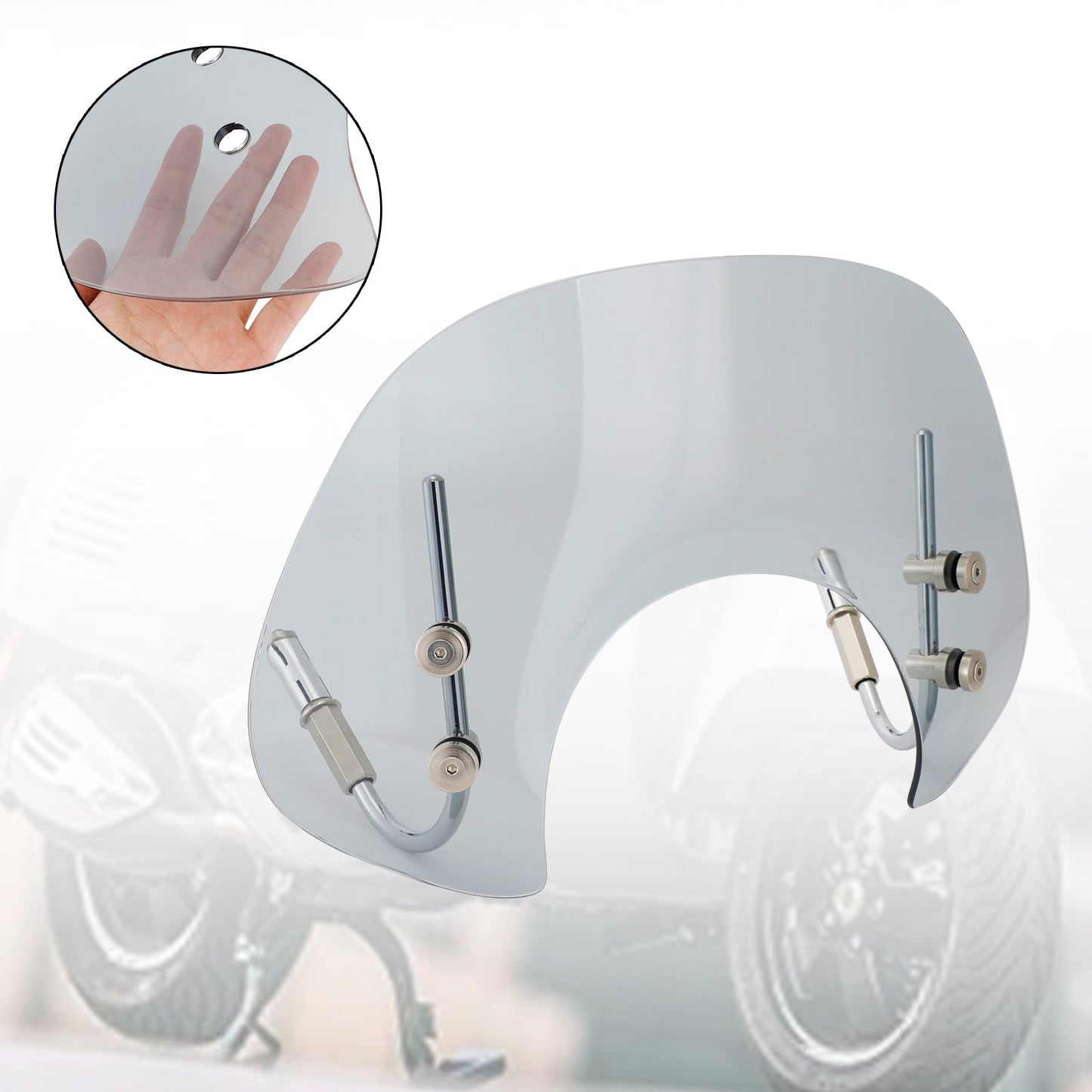 Pare-brise court pour Vespa GTS250 GTS300 2017-2022