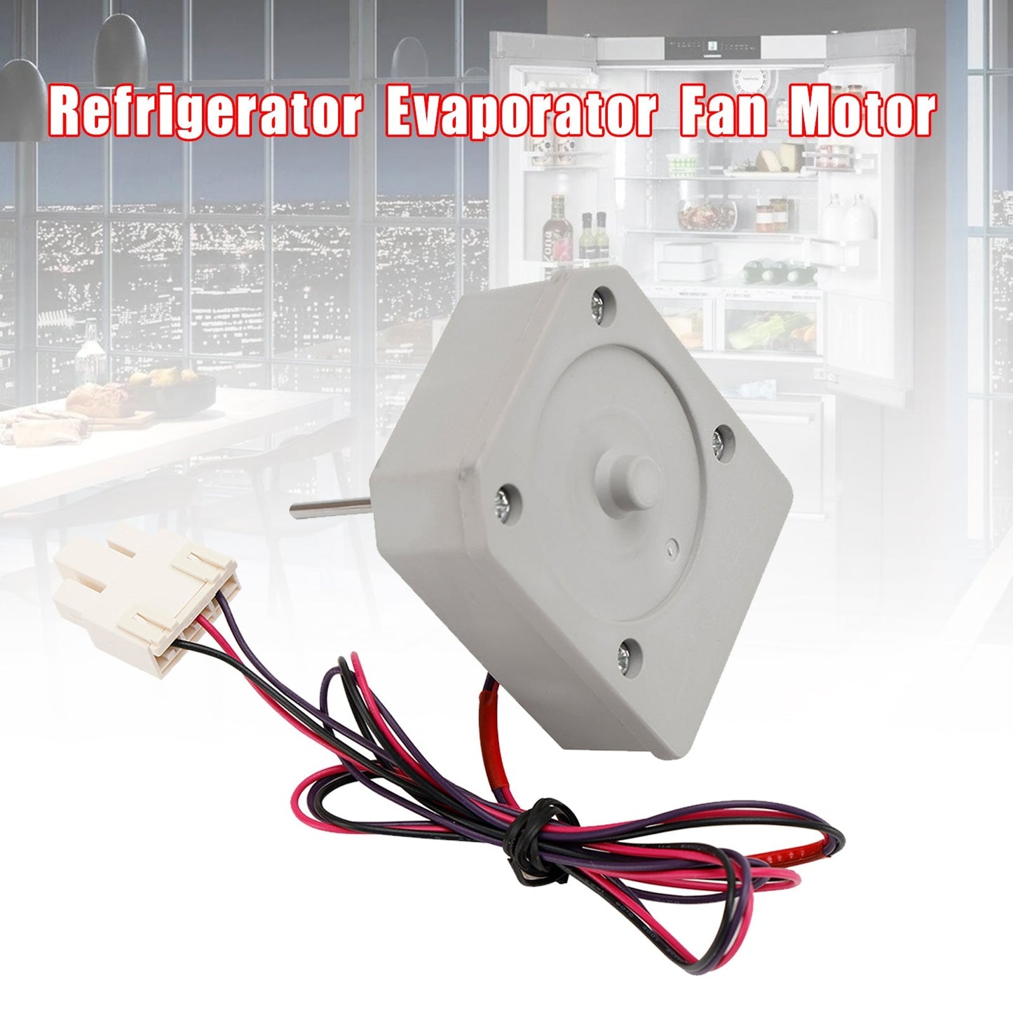 Moteur de ventilateur de condenseur d'évaporateur de réfrigérateur de remplacement pour LG EAU61644102