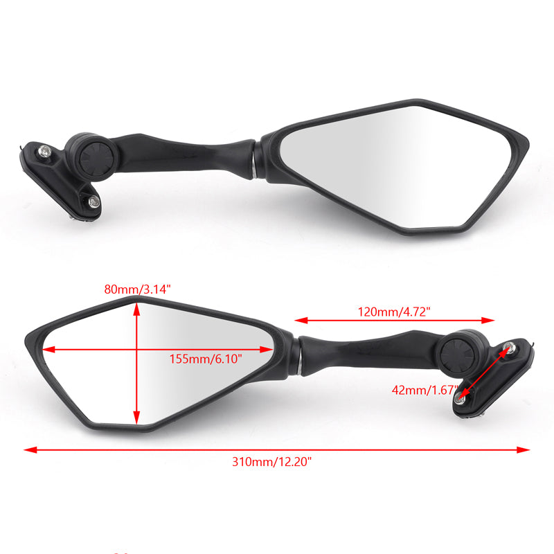 Rétroviseurs Kawasaki Ninja 250 EX250 2013-2017 56001-0239 56001-0240