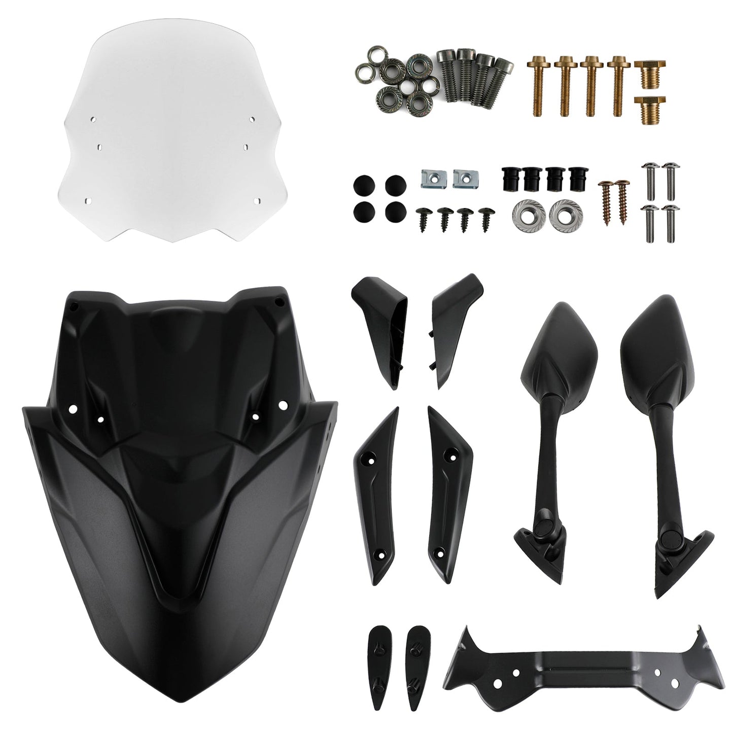 Pare-brise de moto ABS adapté pour Yamaha NMAX155 N-MAX 155 2021-2022