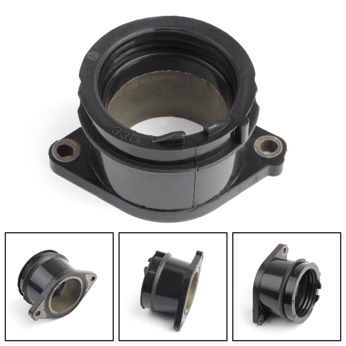 Soufflet de collecteur d'admission en caoutchouc pour corps de papillon Yamaha YZ450F 10-17 WR450F 2016