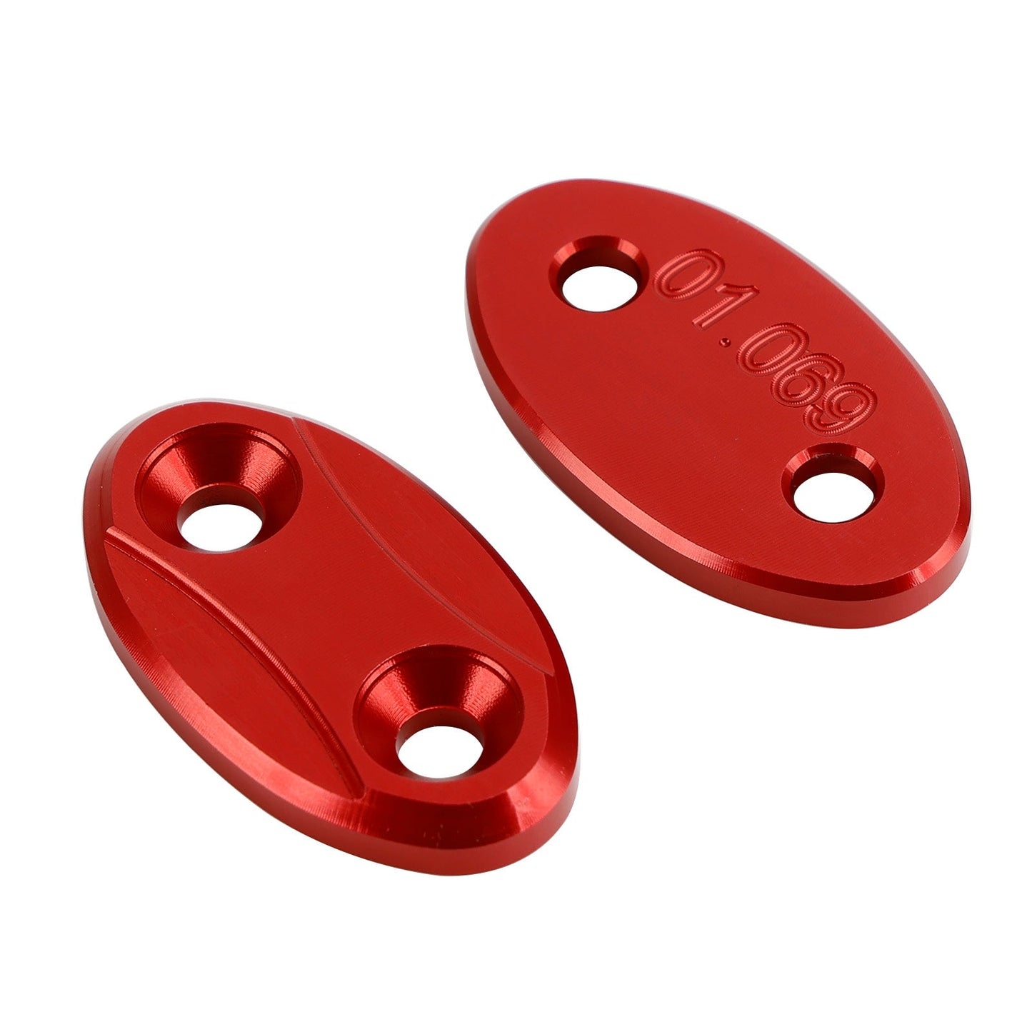 Cache-rétroviseurs en aluminium pour Yamaha YZF-R1 R1 2007-2014
