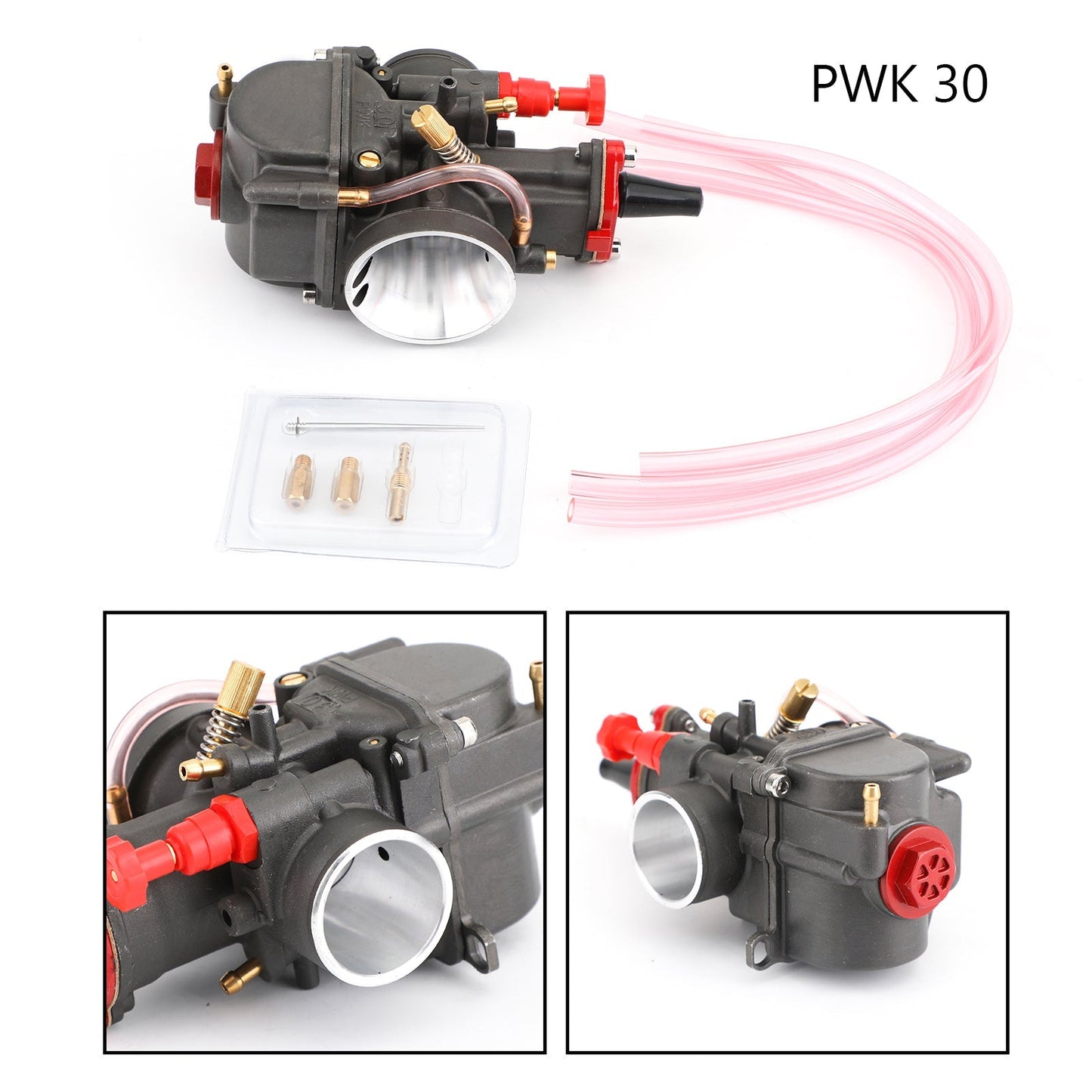 Carburateur PWK 30 mm, pièce de course pour moto, remplacement OEM, carburateur en aluminium