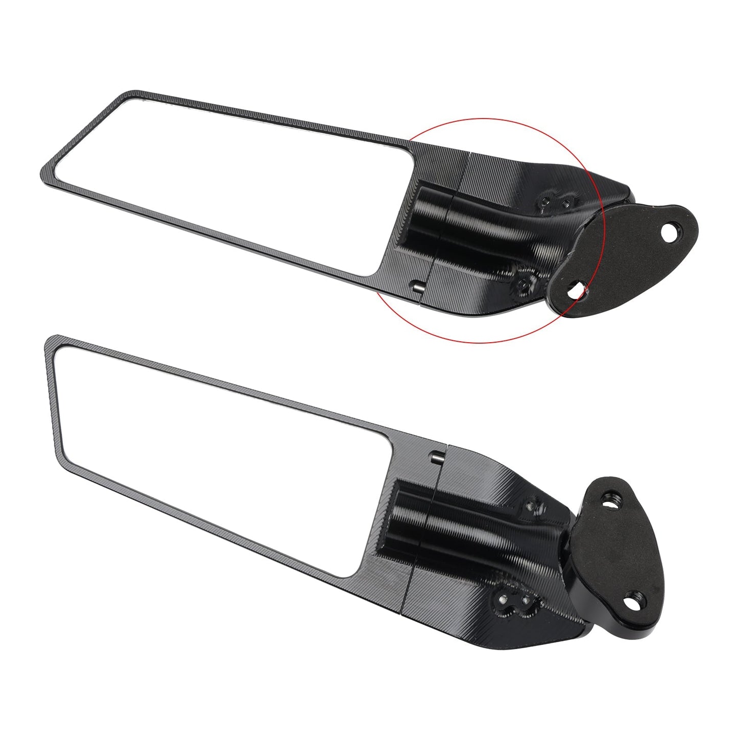 Espejos retrovisores de aluminio CNC para Honda CBR 650 R CBR650R 19-23