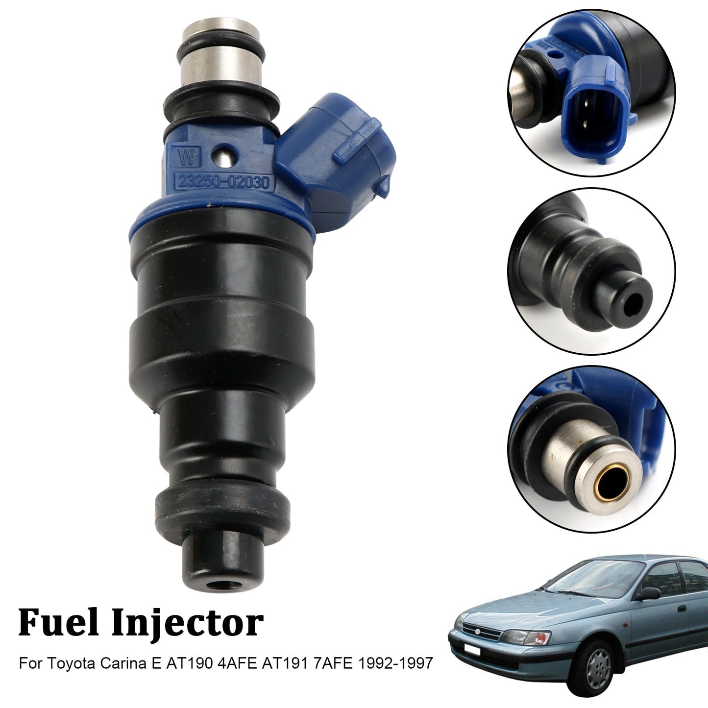 1992-1997 Toyota Carina E AT190 4AFE AT191 7AFE Fuel Injector 23250-02030 23209-02030