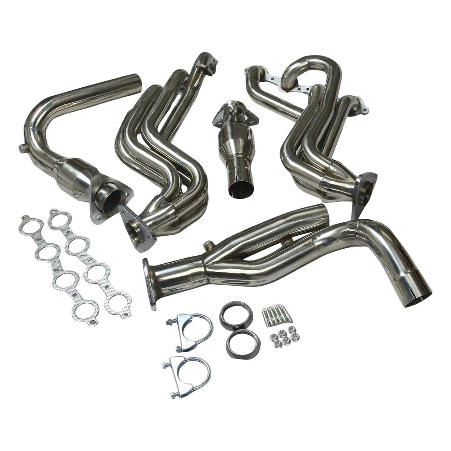 Collecteur d'échappement en acier inoxydable pour Chevrolet Tahoe 2000-2004, moteur V8 GMT800 avec tuyau en Y