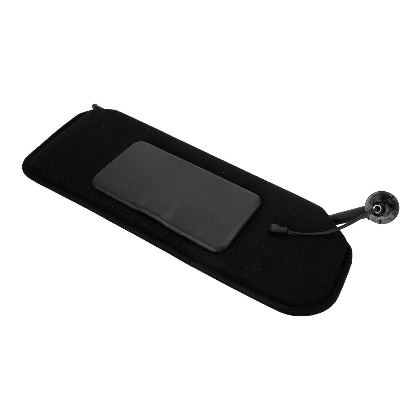 Paire de pare-soleil noirs avec miroir de courtoisie pour Corvette C5 8 cylindres, 5,7 L, 1997-2004, 10442033 et 10442034