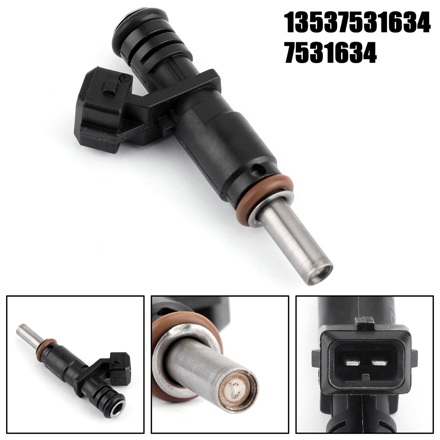 FJ748 1x Fuel Injectors 06-12 BMW 128i 328i X3 X5 Z4 525i 2.0/2.5/3.0L 13537531634