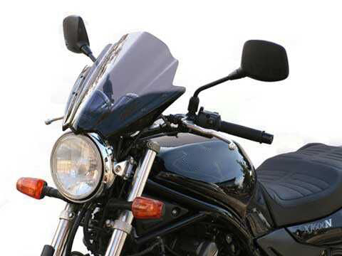 Support de guidon universel pour pare-brise de moto Harley Smoke (7/8" et 1")
